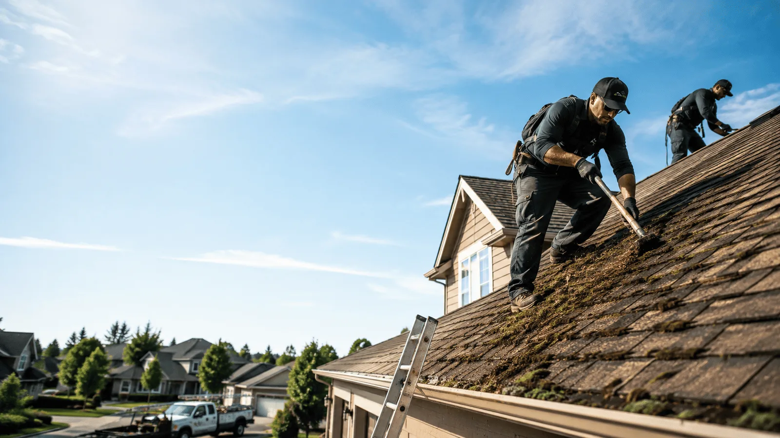 Roof Moss Removal in Le Center, MN near me
